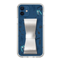 Slim Protection Case - STAND & RING RIBBON Silver［ HATSUNE MIKU - Ribbon - Instrumental - Monochrome ］