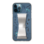 Slim Protection Case - STAND & RING RIBBON Silver［ HATSUNE MIKU - Ribbon - Instrumental - Monochrome ］