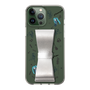 Slim Protection Case - STAND & RING RIBBON Silver［ HATSUNE MIKU - Ribbon - Instrumental - Monochrome ］