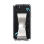 Slim Protection Case - STAND & RING RIBBON Silver［ HATSUNE MIKU - Ribbon - Instrumental - Monochrome ］