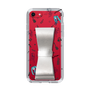 Slim Protection Case - STAND & RING RIBBON Silver［ HATSUNE MIKU - Ribbon - Instrumental - Monochrome ］