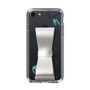 Slim Protection Case - STAND & RING RIBBON Silver［ HATSUNE MIKU - Ribbon - Instrumental - Monochrome ］