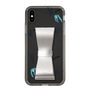 Slim Protection Case - STAND & RING RIBBON Silver［ HATSUNE MIKU - Ribbon - Instrumental - Monochrome ］