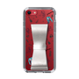 Slim Protection Case - STAND & RING RIBBON Silver［ HATSUNE MIKU - Ribbon - Instrumental - Monochrome ］