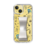 Slim Protection Case - STAND & RING RIBBON Silver［ HATSUNE MIKU - Ribbon - Instrumental - Monochrome ］