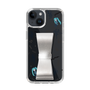 Slim Protection Case - STAND & RING RIBBON Silver［ HATSUNE MIKU - Ribbon - Instrumental - Monochrome ］