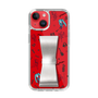 Slim Protection Case - STAND & RING RIBBON Silver［ HATSUNE MIKU - Ribbon - Instrumental - Monochrome ］