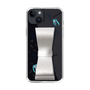 Slim Protection Case - STAND & RING RIBBON Silver［ HATSUNE MIKU - Ribbon - Instrumental - Monochrome ］
