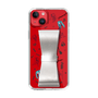 Slim Protection Case - STAND & RING RIBBON Silver［ HATSUNE MIKU - Ribbon - Instrumental - Monochrome ］