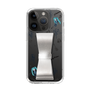 Slim Protection Case - STAND & RING RIBBON Silver［ HATSUNE MIKU - Ribbon - Instrumental - Monochrome ］