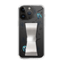 Slim Protection Case - STAND & RING RIBBON Silver［ HATSUNE MIKU - Ribbon - Instrumental - Monochrome ］