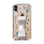Slim Protection Case - STAND & RING RIBBON Silver［ HATSUNE MIKU - Ribbon - Instrumental - Monochrome ］