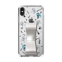 Slim Protection Case - STAND & RING RIBBON Silver［ HATSUNE MIKU - Ribbon - Instrumental - Monochrome ］