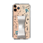 Slim Protection Case - STAND & RING RIBBON Silver［ HATSUNE MIKU - Ribbon - Instrumental - Monochrome ］
