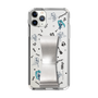 Slim Protection Case - STAND & RING RIBBON Silver［ HATSUNE MIKU - Ribbon - Instrumental - Monochrome ］