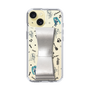 Slim Protection Case - STAND & RING RIBBON Silver［ HATSUNE MIKU - Ribbon - Instrumental - Monochrome ］