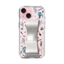 Slim Protection Case - STAND & RING RIBBON Silver［ HATSUNE MIKU - Ribbon - Instrumental - Monochrome ］