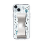 Slim Protection Case - STAND & RING RIBBON Silver［ HATSUNE MIKU - Ribbon - Instrumental - Monochrome ］