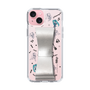 Slim Protection Case - STAND & RING RIBBON Silver［ HATSUNE MIKU - Ribbon - Instrumental - Monochrome ］
