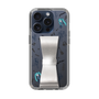 Slim Protection Case - STAND & RING RIBBON Silver［ HATSUNE MIKU - Ribbon - Instrumental - Monochrome ］