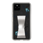 Slim Protection Case - STAND & RING RIBBON Silver［ HATSUNE MIKU - Ribbon - Instrumental - Monochrome ］