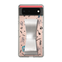 Slim Protection Case - STAND & RING RIBBON Silver［ HATSUNE MIKU - Ribbon - Instrumental - Monochrome ］
