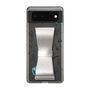 Slim Protection Case - STAND & RING RIBBON Silver［ HATSUNE MIKU - Ribbon - Instrumental - Monochrome ］