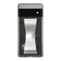 Slim Protection Case - STAND & RING RIBBON Silver［ HATSUNE MIKU - Ribbon - Instrumental - Monochrome ］