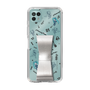 Slim Protection Case - STAND & RING RIBBON Silver［ HATSUNE MIKU - Ribbon - Instrumental - Monochrome ］