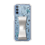 Slim Protection Case - STAND & RING RIBBON Silver［ HATSUNE MIKU - Ribbon - Instrumental - Monochrome ］