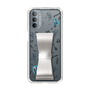Slim Protection Case - STAND & RING RIBBON Silver［ HATSUNE MIKU - Ribbon - Instrumental - Monochrome ］