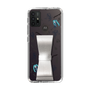 Slim Protection Case - STAND & RING RIBBON Silver［ HATSUNE MIKU - Ribbon - Instrumental - Monochrome ］