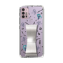 Slim Protection Case - STAND & RING RIBBON Silver［ HATSUNE MIKU - Ribbon - Instrumental - Monochrome ］