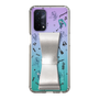 Slim Protection Case - STAND & RING RIBBON Silver［ HATSUNE MIKU - Ribbon - Instrumental - Monochrome ］