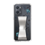 Slim Protection Case - STAND & RING RIBBON Silver［ HATSUNE MIKU - Ribbon - Instrumental - Monochrome ］