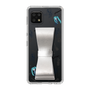 Slim Protection Case - STAND & RING RIBBON Silver［ HATSUNE MIKU - Ribbon - Instrumental - Monochrome ］