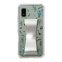 Slim Protection Case - STAND & RING RIBBON Silver［ HATSUNE MIKU - Ribbon - Instrumental - Monochrome ］