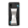 Slim Protection Case - STAND & RING RIBBON Silver［ HATSUNE MIKU - Ribbon - Instrumental - Monochrome ］