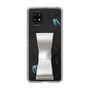 Slim Protection Case - STAND & RING RIBBON Silver［ HATSUNE MIKU - Ribbon - Instrumental - Monochrome ］