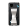 Slim Protection Case - STAND & RING RIBBON Silver［ HATSUNE MIKU - Ribbon - Instrumental - Monochrome ］