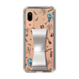 Slim Protection Case - STAND & RING RIBBON Silver［ HATSUNE MIKU - Ribbon - Instrumental - Monochrome ］