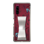 Slim Protection Case - STAND & RING RIBBON Silver［ HATSUNE MIKU - Ribbon - Instrumental - Monochrome ］
