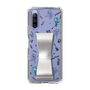 Slim Protection Case - STAND & RING RIBBON Silver［ HATSUNE MIKU - Ribbon - Instrumental - Monochrome ］