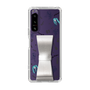Slim Protection Case - STAND & RING RIBBON Silver［ HATSUNE MIKU - Ribbon - Instrumental - Monochrome ］