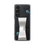 Slim Protection Case - STAND & RING RIBBON Silver［ HATSUNE MIKU - Ribbon - Instrumental - Monochrome ］