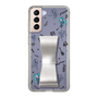 Slim Protection Case - STAND & RING RIBBON Silver［ HATSUNE MIKU - Ribbon - Instrumental - Monochrome ］
