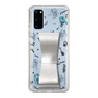 Slim Protection Case - STAND & RING RIBBON Silver［ HATSUNE MIKU - Ribbon - Instrumental - Monochrome ］