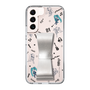 Slim Protection Case - STAND & RING RIBBON Silver［ HATSUNE MIKU - Ribbon - Instrumental - Monochrome ］