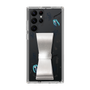 Slim Protection Case - STAND & RING RIBBON Silver［ HATSUNE MIKU - Ribbon - Instrumental - Monochrome ］