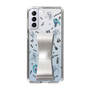 Slim Protection Case - STAND & RING RIBBON Silver［ HATSUNE MIKU - Ribbon - Instrumental - Monochrome ］